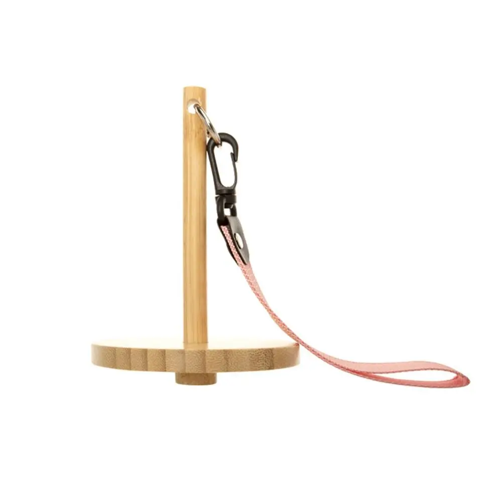 Durable Bamboo Wrist Yarn Holder With Wristband Portable Yarn Ball Holder Yarn Minder Spinner for Yarn Storage