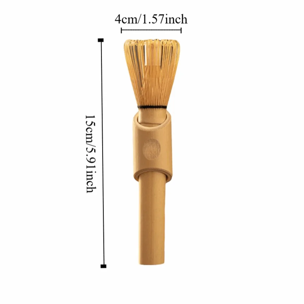 Japanese Style Matcha Whisk with Long Handle Portable Stirring Brush Handcurled Bamboo Tea Whisk Traditional Useful - Image 6